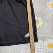 00s Y2K Black Adidas Sport Shorts Men's Medium