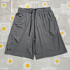Grey Under Armour Basketball Sport Shorts Women's Large