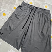 Grey Under Armour Basketball Sport Shorts Women's Large