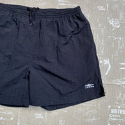 Vintage 90s Black Umbro Sport Shorts Men's XL