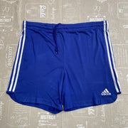 00s Y2K Blue Adidas Sports Shorts Men's XL