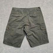 Grey Cargo Shorts W34