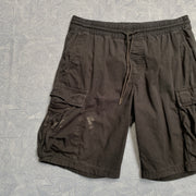 Black Cargo shorts W34