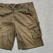 Khaki Green Cargo Shorts Men's XXl