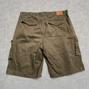 Khaki Green Cargo Shorts Men's XXl