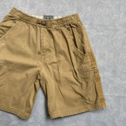 Vintage Beige Cargo Shorts W30