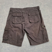 Sunfaded Grey Cargo Shorts W40