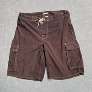 Brown Cargo Shorts W36