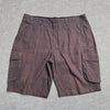 Vintage Sunfaded Black Cargo Shorts W38