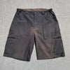 Sunfaded Grey Cargo Shorts W34