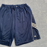 Y2K Navy Adidas Sport Shorts Men's XXL