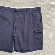 Navy Cargo Shorts W48