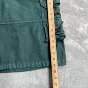 Turquoise Green Cargo Shorts W38