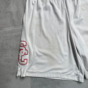 Y2K White Nike Sport Shorts Men's XL