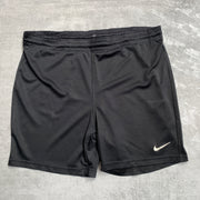 Vintage Black Nike Sport Shorts Men's Small