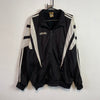 Vintage 90s Black and White Adidas Track Jacket Men's Large