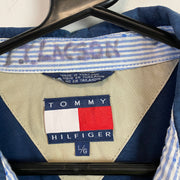 Blue Tommy Hilfiger Harrington Jacket Men's Large