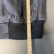 Black Levis Fleece Lined Jacket Men's Small