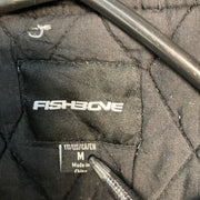 Navy Fishbone Workwear Jacket Men's Medium