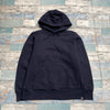 Navy Blank Hoodie Women's Large