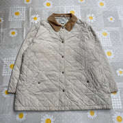 Grey L.L.Bean Quilted Jacket Women's XL