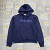 Navy Champion Hoodie Men's Medium