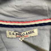 Light Blue U.s Polo Assn Long Hoodie Women's Medium