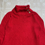 Red Calvin Klein Knitwear Sweater Women's Medium