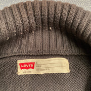 Black Levi's zip up Knitwear Sweater Women's Medium