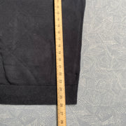 Black/Navy Tommy Hilfiger Quarter zip up Sweater Men's Large