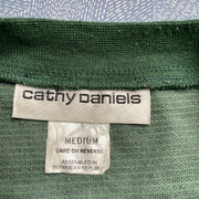 Green Cathy Daniels Sweater Men's Medium