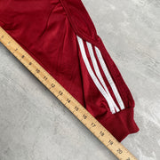 Vintage 90s Red Adidas Track Jacket Men's Small