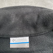 Black Columbia Fleece Jacket Men's Medium