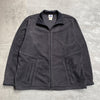 Vintage 90s Grey Adidas Fleece Jacket Men's Large