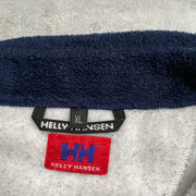 White and Navy Helly Hansen Fleece Men's XL