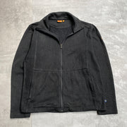 Black Fjallraven Fleece Jacket Men's Large