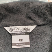 Black Columbia zip up Fleece Men's Large