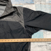 Black Columbia Raincoat Men's XL