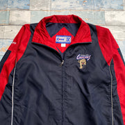Vintage Navy and Red Kingston Cougars Windbreaker Men's XL