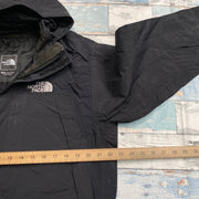 Black North Face Raincoat Men's Medium