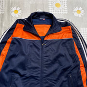 Blue and Orange Track Jacket Men's Large