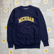Vintage Navy Steve & Barry's Michigan Sweatshirt Men's XS