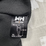 Black Helly Hansen zip up Fleece Women's XL