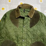 Green Barbour Quilted Jacket Men's XL