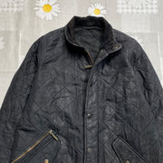 Black Barbour Quilted Jacket Youth's XL