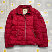 Red Tommy Hilfiger Puffer Jacket Women's Large