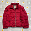 Red Tommy Hilfiger Puffer Jacket Women's Large
