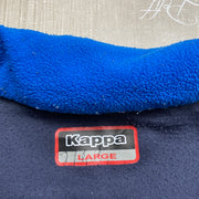 Navy Kappa zip up Fleece Women's Large