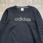 Black Adidas Sweatshirt Men's Large