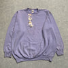 Purple Gildan Sweatshirt Men's XXL